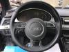 Steering wheel mounted radio control from a Audi A8 (D4), 2009 / 2018 4.2 TDI V8 32V Quattro, Saloon, 4-dr, Diesel, 4.134cc, 283kW (385pk), 4x4, CTEC, 2013-10 / 2018-01, 4H2; 4H8; 4HC; 4HL 2015