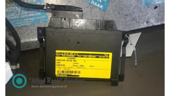 Used Engine management computer Jeep Cherokee/Liberty (KJ) 2.5 CRD 16V Price on request offered by "Altijd Raak" Penders
