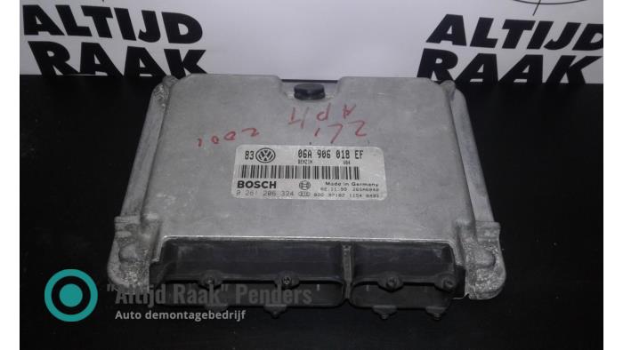 Engine management computer Volkswagen Golf IV (1J1), 1997 / 2005 2.0, Hatchback, Petrol, 1.984cc, 85kW (116pk), FWD, APK, 1998-08 / 2005-12, 1J1 (Used)