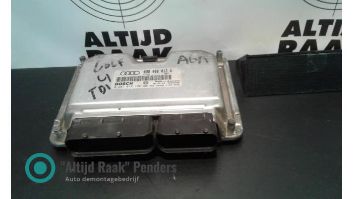 Used Engine management computer Volkswagen Golf IV (1J1) 1.9 SDI Price on request offered by "Altijd Raak" Penders