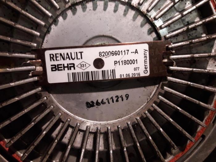 Ventilateur rigide indépendant d'un Renault Master IV (EV/HV/UV/VA/VB/VD/VF/VG/VJ) 2.3 dCi 16V FWD 2015