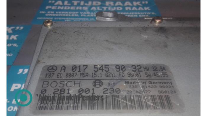 Used Engine management computer Mercedes E (W210) 3.0 E-300D 24V Price on request offered by "Altijd Raak" Penders
