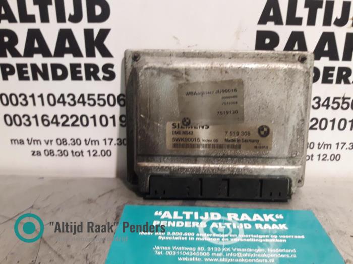 Used Engine management computer BMW 3-Serie Price on request offered by "Altijd Raak" Penders