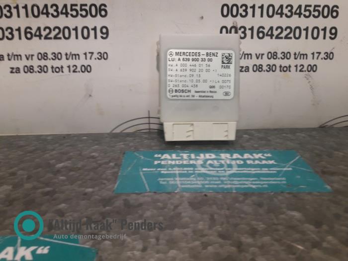 Usados Módulo PDC Mercedes Viano (639) 3.0 CDI V6 24V Euro 5 Precio de solicitud ofrecido por "Altijd Raak" Penders