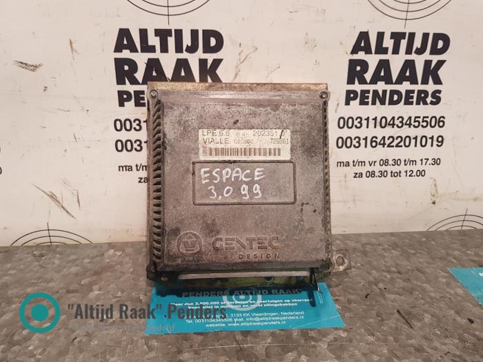 Usagé Ordinateur E-gaz Renault Espace (JE) 3.0i V6 24V Prix sur demande proposé par "Altijd Raak" Penders