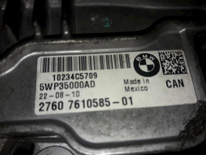 Motor de ajuste cajas intermedias de un BMW X5 (E70)  2010