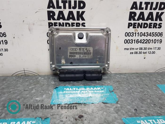 Engine management computer Audi A4 Avant (B6), 2001 / 2005 2.5 TDI 24V, Combi/o, Diesel, 2.496cc, 120kW (163pk), FWD, BCZ; BDG; BFC, 2002-07 / 2004-12, 8E5 (Used)