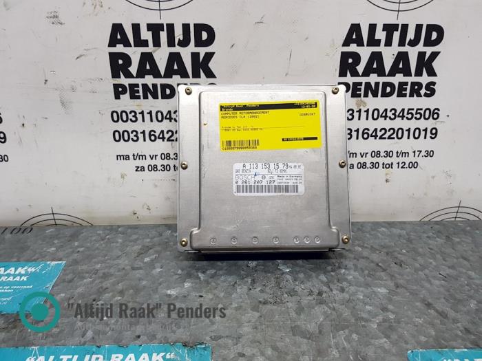 Used Engine management computer Mercedes CLK (R208) 5.4 55 AMG V8 24V Price on request offered by "Altijd Raak" Penders