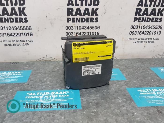 Gebrauchte ABS Pumpe BMW X6 (E71/72) xDrive35i 3.0 24V Preis auf Anfrage angeboten von "Altijd Raak" Penders