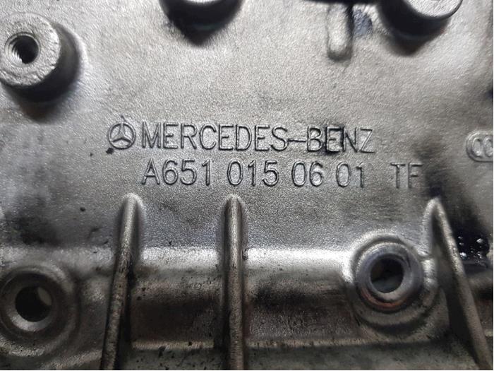 Timing cover from a Mercedes-Benz E (C207) E-220 CDI 16V BlueEfficiency 2014