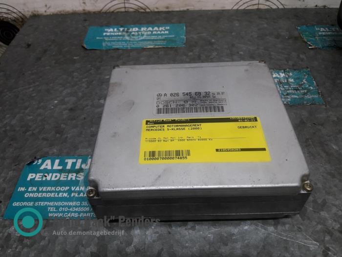 Used Engine management computer Mercedes S (W220) 5.0 S-500 V8 24V Price on request offered by "Altijd Raak" Penders