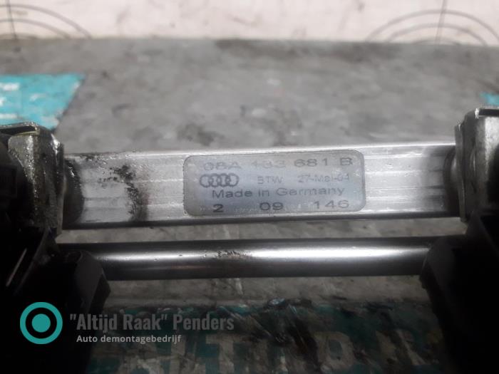 Usagé Système d'injection Audi TT (8N3) 1.8 T 20V Quattro Prix € 100,00 Règlement à la marge proposé par "Altijd Raak" Penders