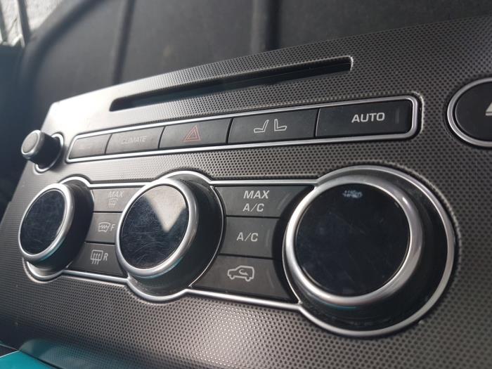 Heater control panel from a Land Rover Range Rover Sport (LW)  2014