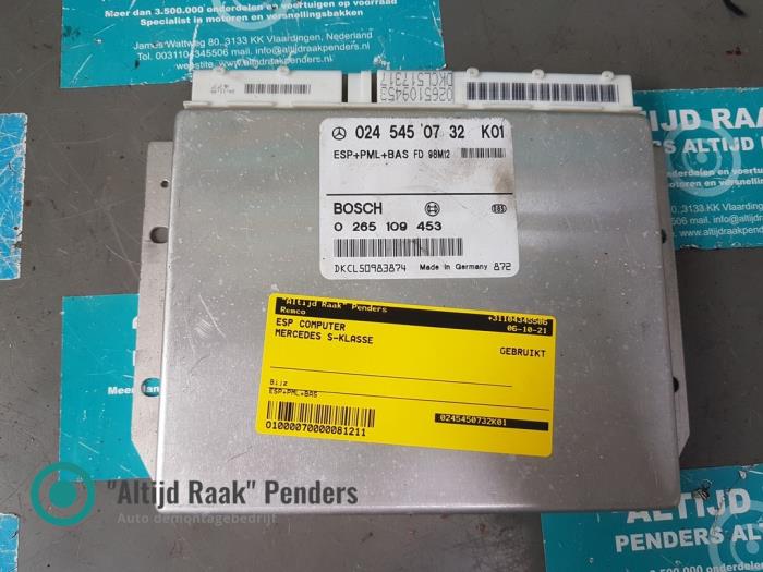 Esp computer Mercedes S 3.2 S320 CDI,Lang 0245450732K01
