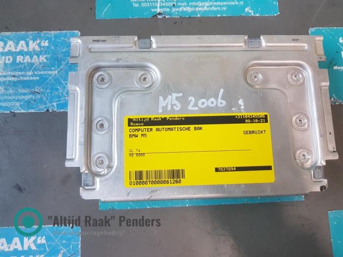 Used Automatic gearbox computer BMW 5 serie (E60) M5 V-10 40V LHD Price on request offered by "Altijd Raak" Penders