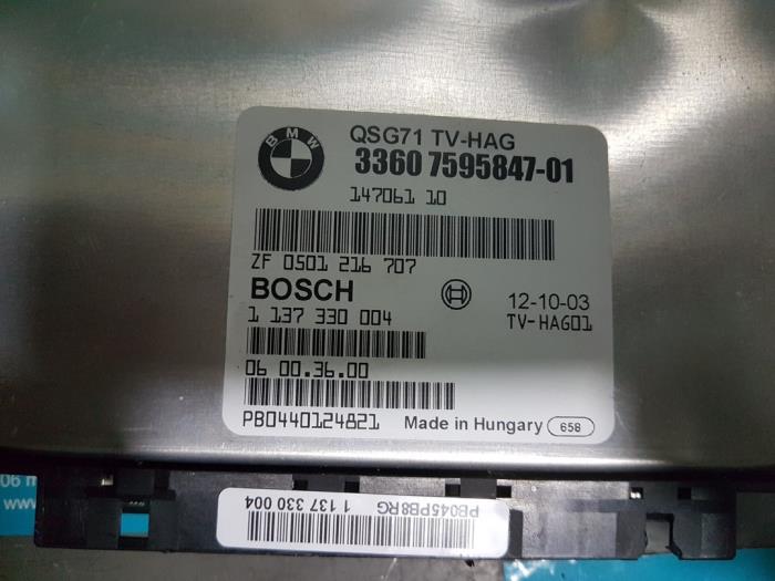 Ordenador de caja automática de un BMW X6 (E71/72) M50d 3.0 24V 2012