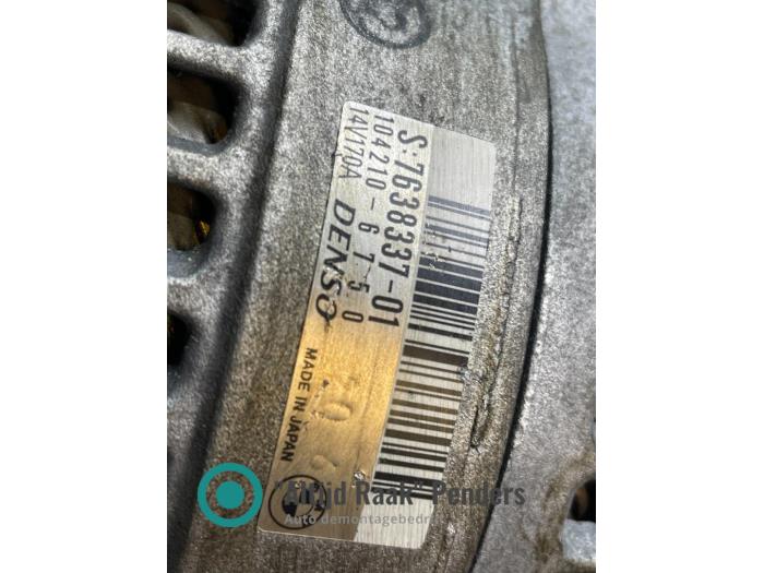 Dynamo BMW 1 serie M135i 3.0 24V - 763833701 N55B30A DENSO 