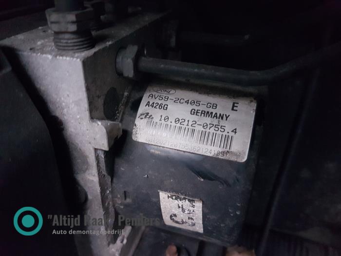 ABS Computer from a Ford Fiesta 6 (JA8) 1.25 16V 2012