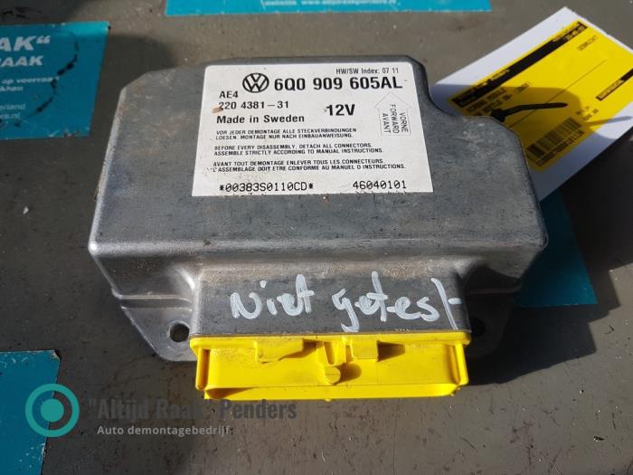 Airbag Module Volkswagen New Beetle 1.4 16V 6Q0909605AL