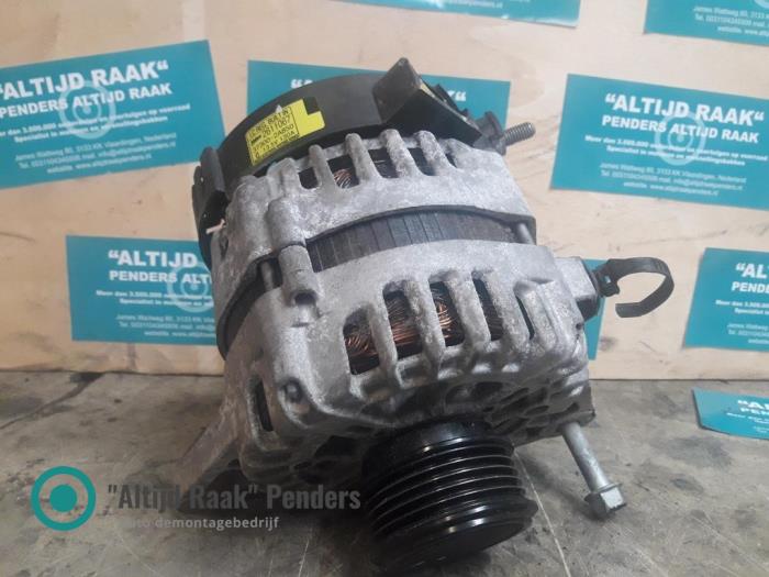 Dynamo Kia Rio III (UB), 2011 / 2017 1.1 CRDi VGT 12V, Fließheck, Diesel, 1.120cc, 55kW (75pk), FWD, D3FA, 2011-09 / 2017-12, UBF5D1; UBF5D3; UBF5D5; UBF5D7 (Gebraucht)