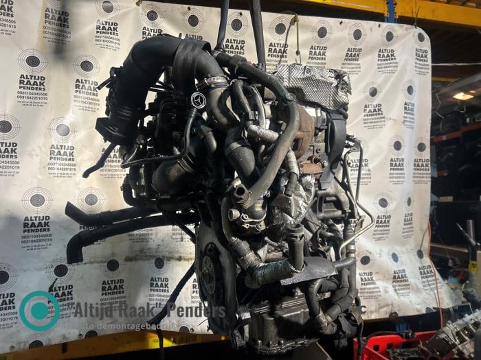 Engine from a Volkswagen Polo V (6R) 1.4 TDI DPF BlueMotion technology 2015