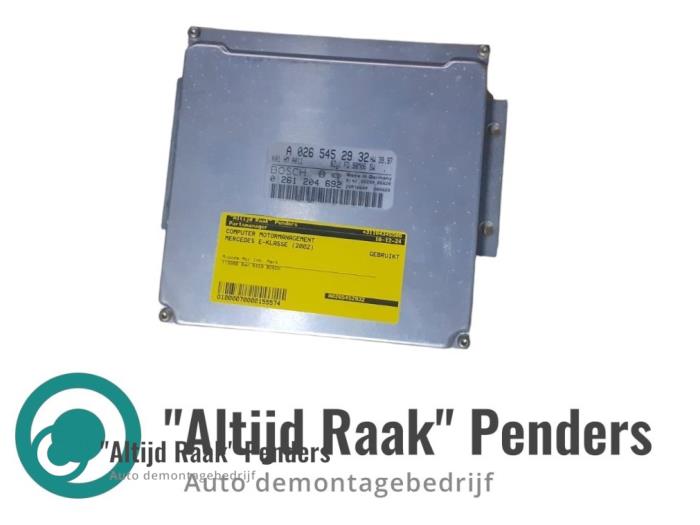 Used Engine management computer Mercedes E-Klasse AMG (W210) 5.4 E-55 AMG V8 24V 4-Matic Price on request offered by "Altijd Raak" Penders