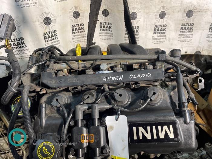 Used Engine BMW Mini (R50/53) 1.6 16V Cooper Price on request offered by "Altijd Raak" Penders