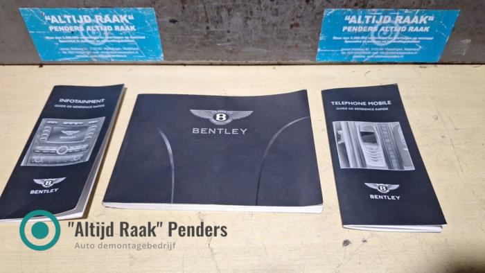 Używane Instrukcja Bentley Continental GT 6.0 W12 48V Cena na żądanie oferowane przez "Altijd Raak" Penders