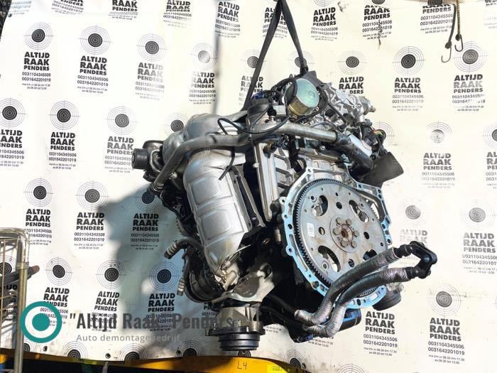 Engine from a BMW 1 serie (F21) 118i 1.6 16V 2012