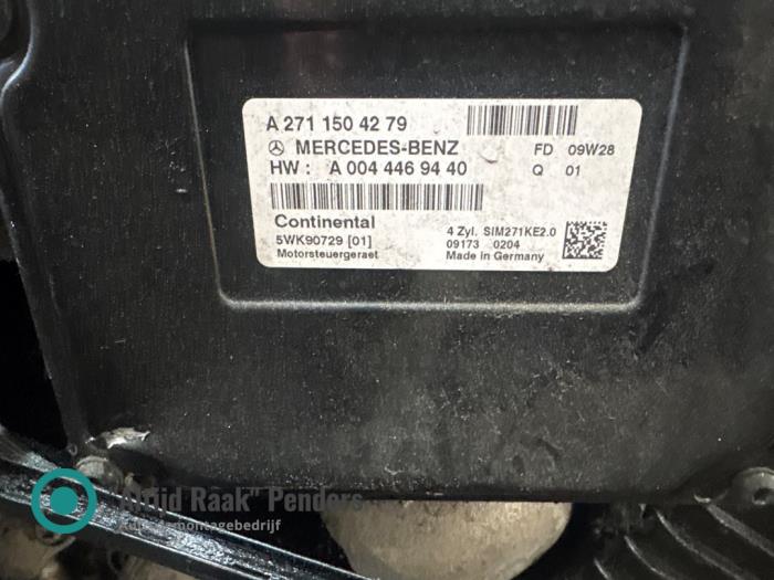 Used Engine management computer Mercedes C (W204) 1.6 C-180K 16V BlueEfficiency Price on request offered by "Altijd Raak" Penders