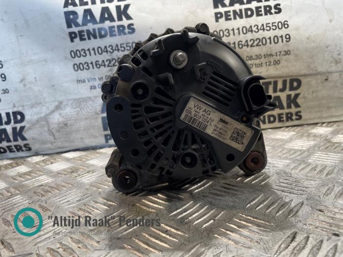 Dynamo Volkswagen Transporter T6, 2015 / 2024 2.0 TDI 150, Lieferwagen, Diesel, 1.968cc, 110kW (150pk), FWD, CXFA, 2015-04 / 2024-08 (Gebraucht)
