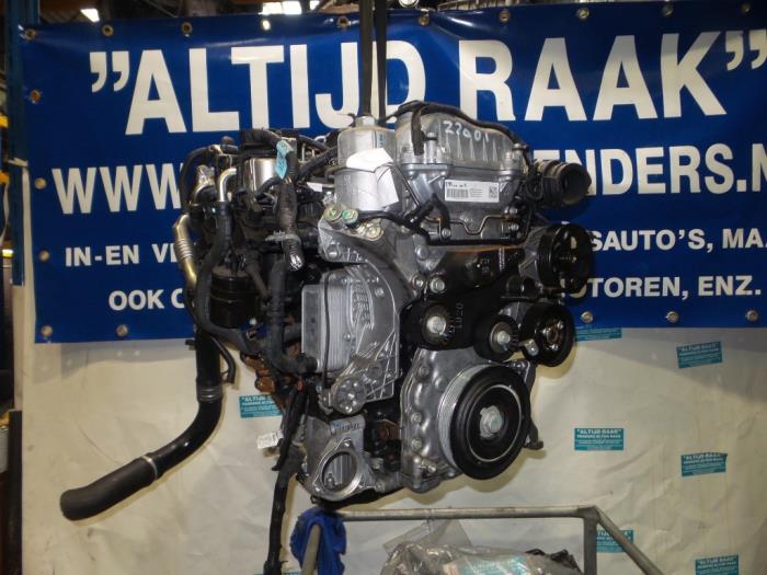 Motor van een Daewoo Captiva (C140) 2.0 D 16V 4x2 2011