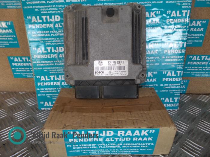 Used Engine management computer Volkswagen Golf V Variant (1K5) 2.0 SDI 16V Price on request offered by "Altijd Raak" Penders