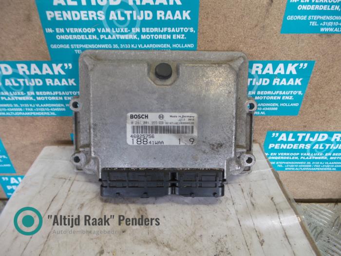 Used Engine management computer Fiat Punto II (188) 1.9 JTD 80 ELX Price on request offered by "Altijd Raak" Penders