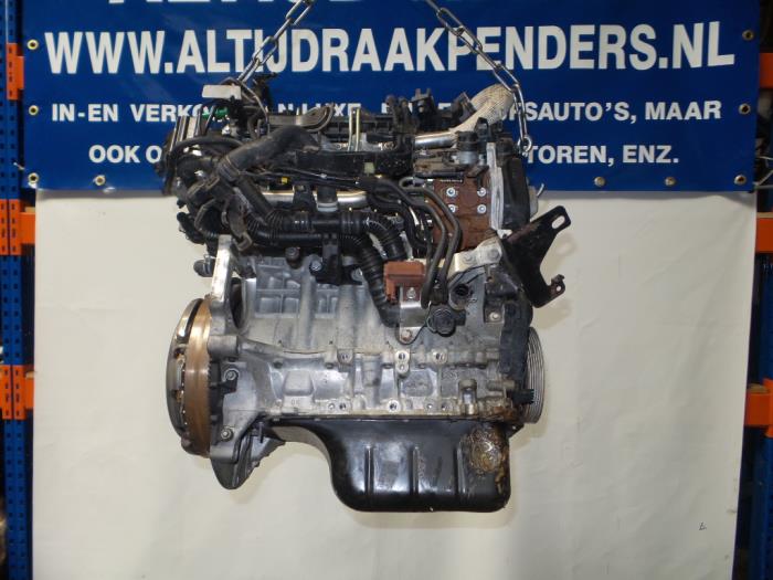 Motor van een Ford Fiesta 6 (JA8) 1.6 TDCi 16V 90 2009