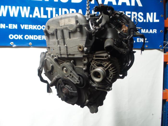 Motor van een Opel Astra G (F69) 2.2 16V 2002