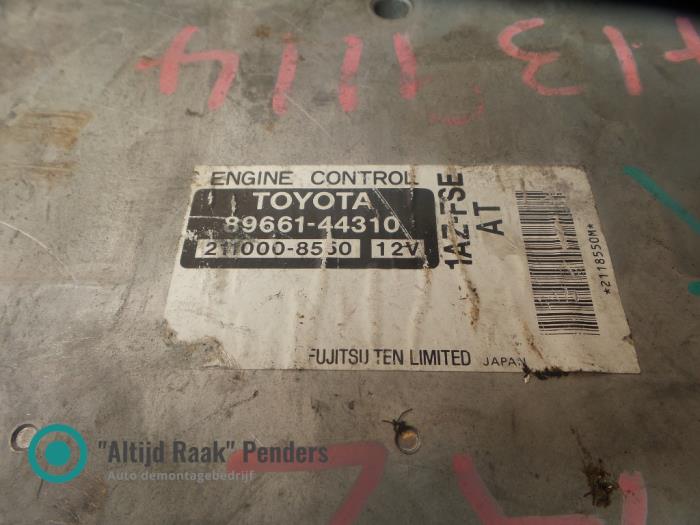 Used Engine management computer Toyota Avensis (T22) 2.0 16V VVT-i D-4 Price on request offered by "Altijd Raak" Penders