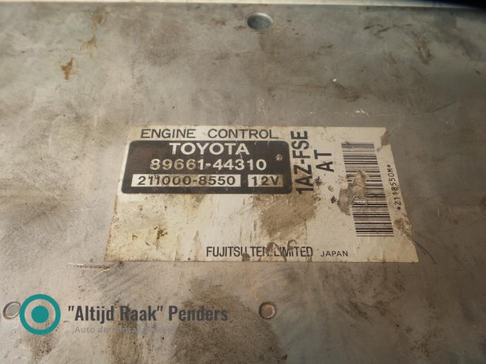 Used Engine management computer Toyota Avensis (T22) 2.0 16V VVT-i D-4 Price on request offered by "Altijd Raak" Penders