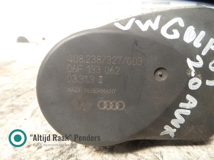 Usagé Boitier papillon Volkswagen Golf Prix sur demande proposé par "Altijd Raak" Penders