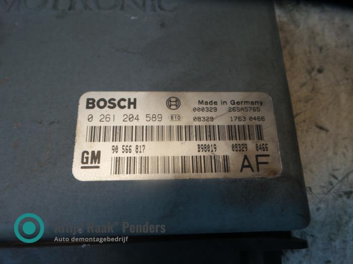 Used Engine management computer Opel Omega B (25/26/27) 3.0 V6 24V Price on request offered by "Altijd Raak" Penders