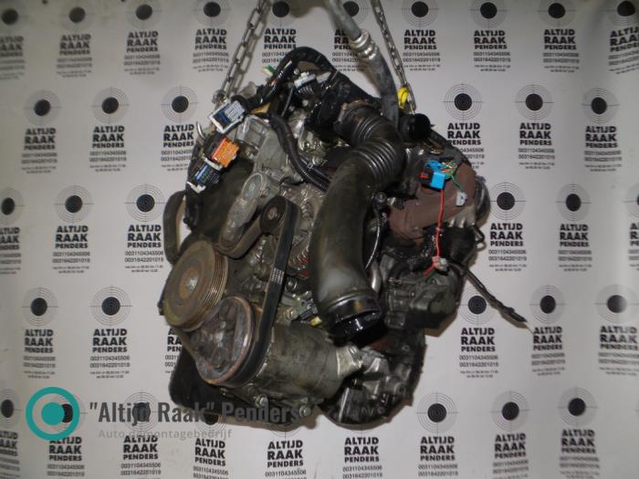 Engine from a Ford Focus 2 1.6 TDCi 16V 110 2005