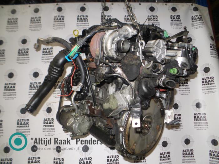 Engine from a Ford Focus 2 1.6 TDCi 16V 110 2005