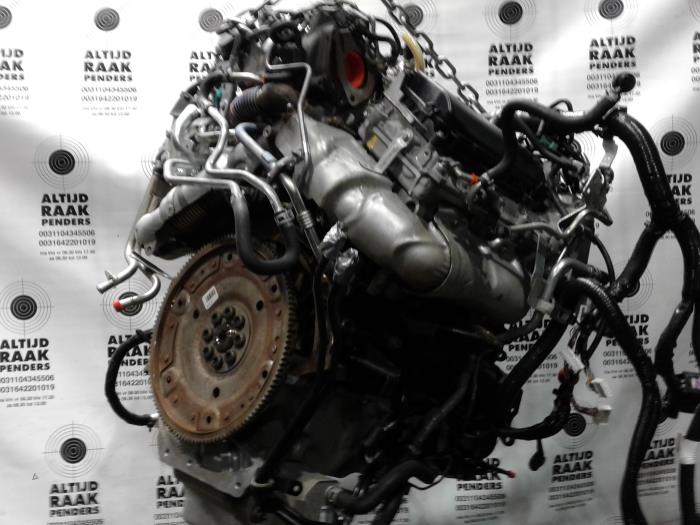 Motor van een Nissan Navara (D40) 3.0 dCi V6 24V DPF 4x4 2011