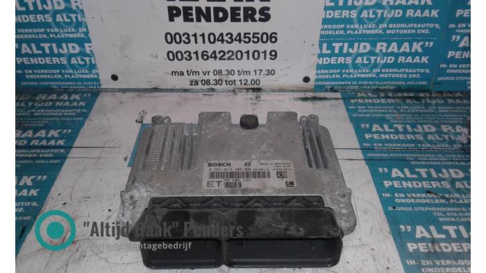 Engine management computer Opel Vectra C, 2002 / 2010 1.9 CDTI 16V, Saloon, 4-dr, Diesel, 1.910cc, 110kW (150pk), FWD, Z19DTH; EURO4, 2005-09 / 2008-03 (Used)