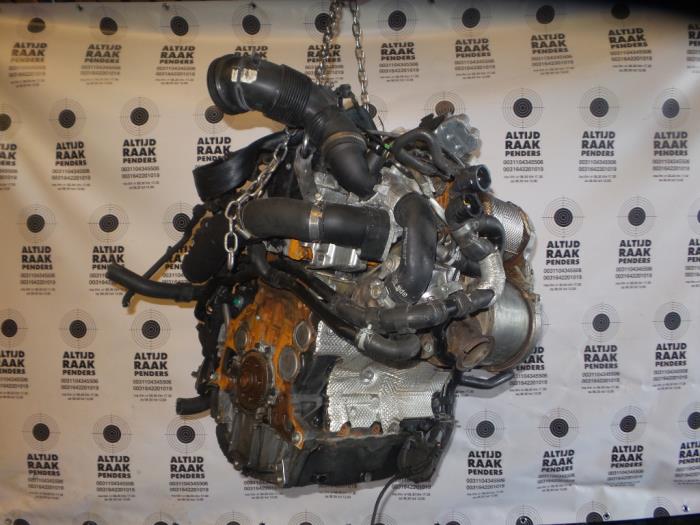 Motor de un Volkswagen Golf VII Variant (AUVV) 2.0 TDI 4Motion 16V 2014