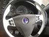 Steering wheel mounted radio control from a Saab 9-3 II (YS3F), 2003 / 2015 2.8 V6 24V Turbo, Convertible, Petrol, 2.792cc, 184kW (250pk), FWD, B284L, 2006-02 / 2015-02 2007