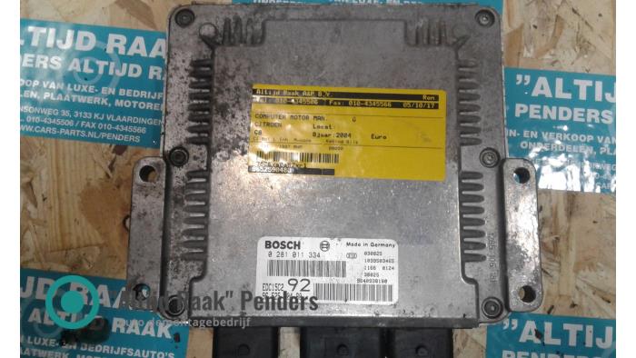 Used Engine management computer Citroen C8 (EA/EB) 2.0 HDi 16V Price on request offered by "Altijd Raak" Penders