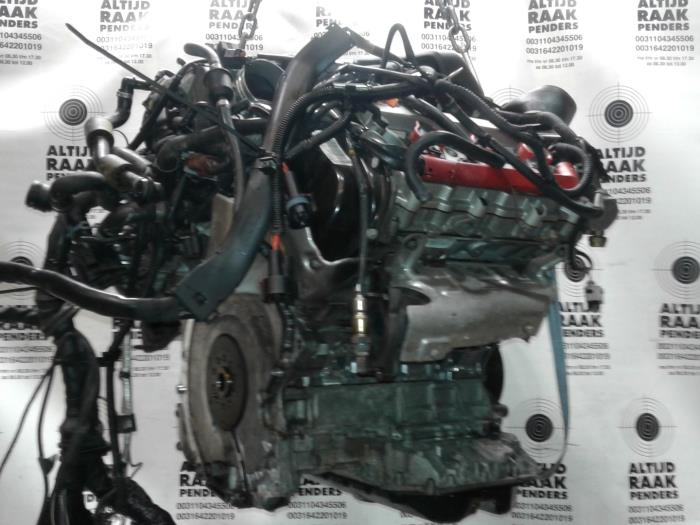 Motor van een Audi S4 2012