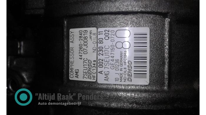 Air conditioning pump Mercedes CL A0022308011 156984