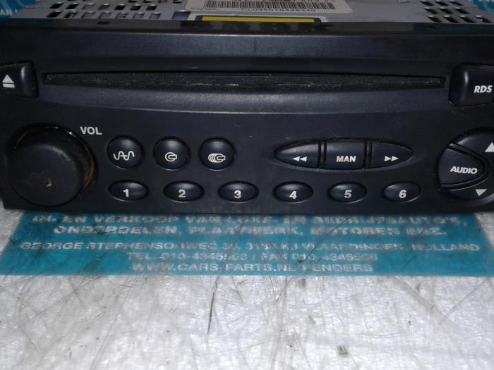 Radio d'un Citroen Xsara 2002